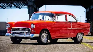 1955 Chevrolet Belair Walk Around and Driving