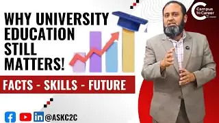 Why University Education STILL Matters!           Facts &bull; Skills &bull; Future