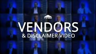 MREIA Vendor & Disclaimer Intro V3
