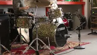 Yamaha Al Foster Hip Gig Senior Gold Marine Pearl Drum Set