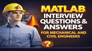 MATLAB Interview Questions & Answers for Mechanical and Civil Engineers | 60 Advanced Questions
