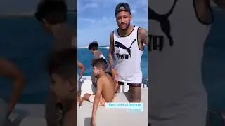 Neymar jr with kids😂❤️