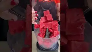 Арбузное мороженое. Просто и полезно.