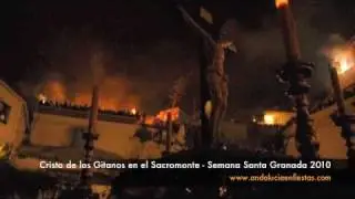 ¡Espectáculo! Cristo de los Gitanos en el Sacromonte