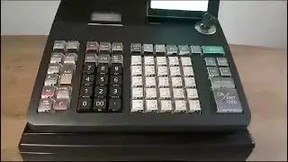 Error E-001 máquina registradora CASIO