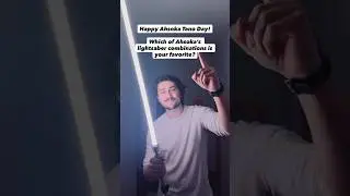 Happy Ahsoka Tano Day! Which Ahsoka lightsaber combo is your favorite? #starwars #ahsoka #clonewars