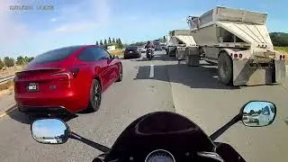 Test Video #2 - Motorcycle Commute on US-101