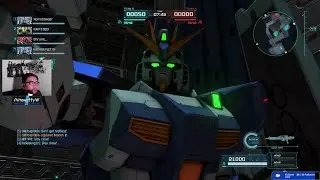 Mobile Suit Gundam Battle Operation 2 - Nu Gundam in Space Fortress Interior