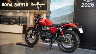 New 2026 Royal Enfield Himalayan 450 Unveiled! Ultimate Adventure Motorcycle Upgraded🔥Latest Review!