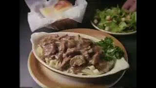 Denny&rsquo;s beef tips commercial 1981