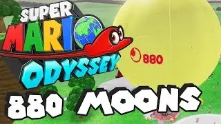 Super Mario Odyssey - All 880 Moons Collected!