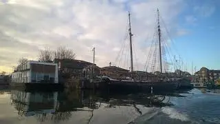 Bobby, Graeme and the Liverpool marina