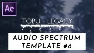 Audio Spectrum Template #6 (Free Download) [After Effects] 🔽