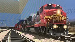 Trainz Railroad Simulator 2019 - Santa Fe And Union Pacific Action at Needles District
