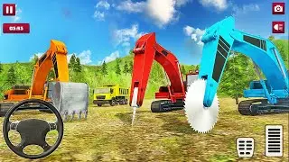 Heavy Excavator Rock Mining 2021 - Stone Cutting Machines - Android Gameplay
