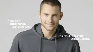District &reg; Perfect Weight &reg; Fleece Hoodie DT1101