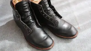 【靴磨き】REDWING BECKMAN FLATBOX #9060 Easy shoe care