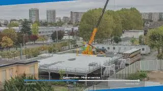 GAGNEPARK - Timelapse parking Park&Play AP-HP Bobigny H&ocirc;pital universitaire Avicenne