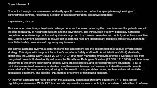 Certified Healthcare Safety Professional  CHSP  Free Practice Test And Answers Updated video