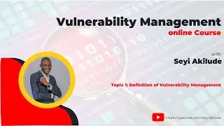 The Definition of Vulnerability Management.