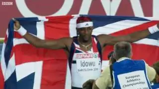 Phillips Idowu 17.81m Wins European Triple Jump Title