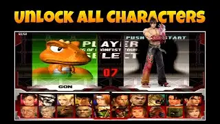 Unlock All Characters in Tekken 3 on Android | ePSXe Emulator
