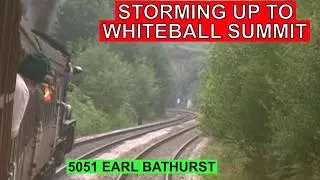 GWR steam against the gradient Wellington to Whiteball summit