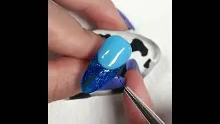 DIY Easy Blue Nail Art | Elegant Navy Blue Nails Tutorial with Rosalind Gel Polish