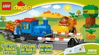 LEGO DUPLO Town 2016 PUSH TRAIN 10810 - Лего Дупло Локомотив