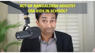 What does the Bangladesh study mean for masking elementary school age kids in USA?