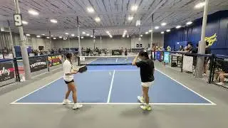 Global One Bank Houston Open Tournament- Women's Doubles -Team LYNNSANITY VS Lada and Sabrina