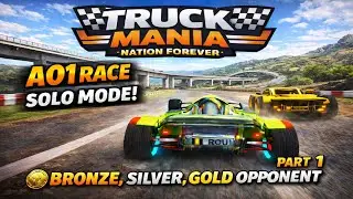 Truck Mania Nation Forever | A01 | White Difficulty | Bronze, Silver and Gold Opponents (Part 1)