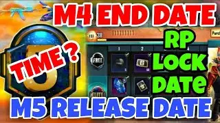 M4 End Date BGMI | RP Lock Date |  M5 Release Date | C1S3 Royal Pass BGMI |1.7.0 Update Release Date