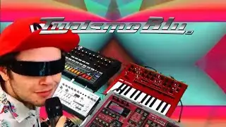 Color Wave: Live Acid Techno Hardware Jam - Roland SP 808, Korg Monologue, Behringer RD-8