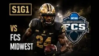 2 Person Online Dynasty with ARMY & NAVY! | Army S1G1 vs FCS Midwest | EA CFB 26