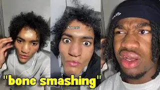 TikToker RUINS His Face Trying To Looksmaxx.. (Jarion)