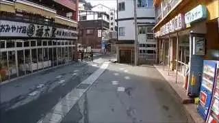 肘折温泉　散歩　冬