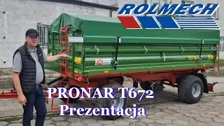 PRONAR T672 Prezentacja przyczepy | ROLMECH