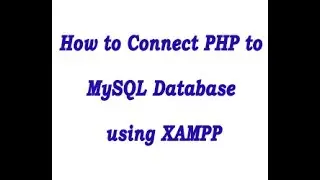 Connect to MySQL with PHP in XAMPP - Create a new database - javascript