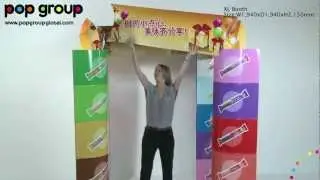 XL Booth - Pop Group Patented Pop Up Displays