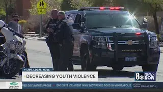Las Vegas volunteer program helps reduce campus violence