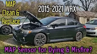 WRX MAP Sensor Clean & Replace - Fix my misfire & stalling?