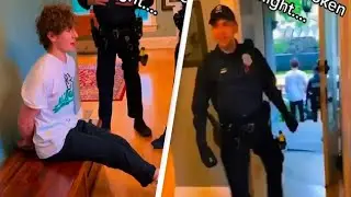 Drunk Teenager Breaks Into Airbnb Filled With Cops
