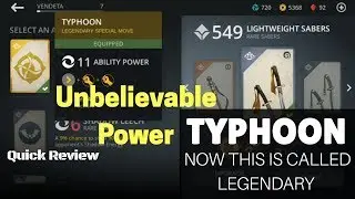 Shadow Fight 3 - TYPHOON | Legendary Power | Quick Review || 6 Sense Gaming