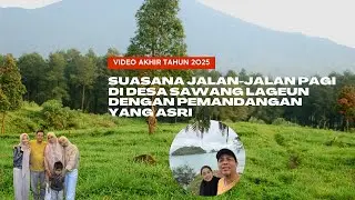Jalan-jalan pagi di Desa Sawang Lageun Aceh Jaya