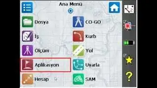 Spectra Precision Survey Pro Kullanımı - 008 Aplikasyon