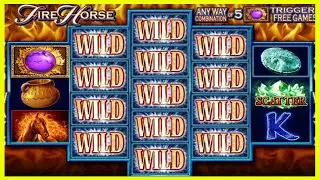 LET'S MAKE SOME WINNER SPINS! 💰 ($50 BETS) 🐴 FIRE HORSE SLOT MACHINE 🐴 JACKPOT HANDPAY BIG WIN!