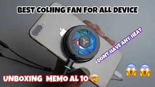 UNBOXING BEST COOLING FAN FOR IPHONE 8 PLUS 🤯❤️&zwj;🔥 NO HEATING BGMI PUBG FIX LAG