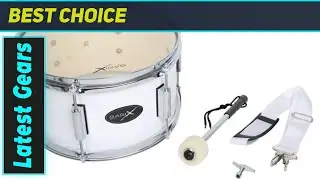 `Gewa 12x7 White Marching Drum: The Ultimate Portable Percussion!