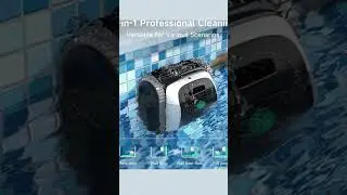 WYBOT C1 Robotic Pool Vacuum for Inground & Above-Ground Pools, 150 min Cordless Pool Cleaner